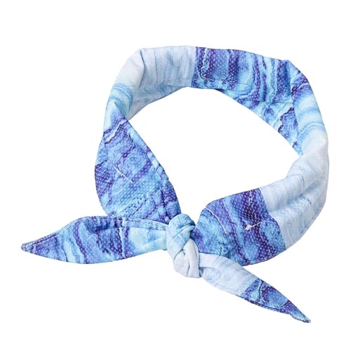 perfk Kühlendes Hunde-Bandana, Hundehalstuch für den heißen Sommer, Haustier-Kühlhalsband, Eisschal für kleine, mittelgroße und große Hunde, S perfk Kühlendes Hunde-Bandana, Hundehalstuch für den heißen Sommer, Haustier-Kühlhalsband, Eisschal für kleine, mittelgroße und große Hunde, S von perfk