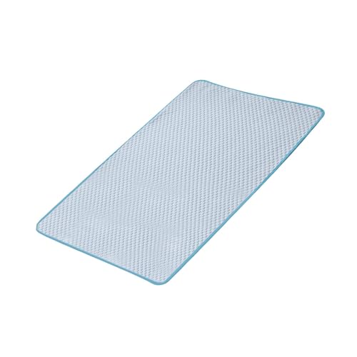 perfk Kühlmatte für Haustiere, Schlafbett, waschbar, faltbar, für Welpen, kühl halten, Kühlkissen, kühles Haustierkissen für Tierhandlung, Boden, Ausflug, 50cmx40cm von perfk