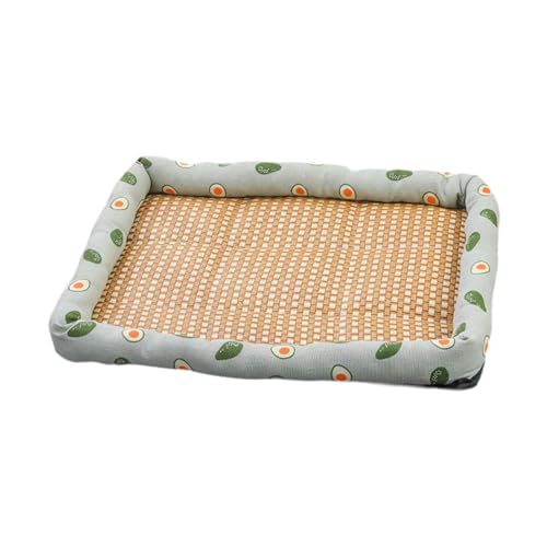 perfk Kühlmatte für Haustiere, kühlendes Hundebett, tragbares, atmungsaktives, weiches Kissen für Haustiere, Schlafbett für Hunde, Zuhause, Kätzchen, Welpen, 90x70cm perfk Kühlmatte für Haustiere, kühlendes Hundebett, tragbares, atmungsaktives, weiches Kissen für Haustiere, Schlafbett für Hunde, Zuhause, Kätzchen, Welpen, 90x70cm von perfk
