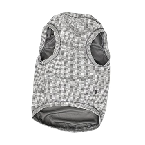 perfk Kühlweste für Hunde, Kühljacke für Hunde, atmungsaktiv, ärmellos, Weste für Haustiere zum Wandern, kleine, mittelgroße und große Hunde, Gray M perfk Kühlweste für Hunde, Kühljacke für Hunde, atmungsaktiv, ärmellos, Weste für Haustiere zum Wandern, kleine, mittelgroße und große Hunde, Gray M von perfk
