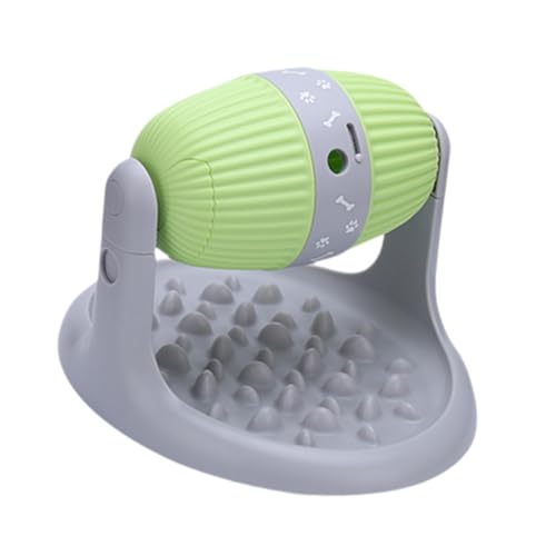 perfk Langsame Feeder Interactive Dog Toy Toy Scratch Resistance bequemer Stabiler Spender füttern interaktives Spielzeug für Kätzchen, GrÜn von perfk
