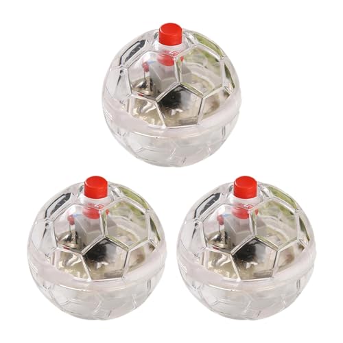 perfk Leuchtender Haustierball, aktivierter leuchtender Haustierball, Aktivitätsangebot, jagender LED-leuchtender Haustierball, LED-Blinkender Ball für, 3 Stück perfk Leuchtender Haustierball, aktivierter leuchtender Haustierball, Aktivitätsangebot, jagender LED-leuchtender Haustierball, LED-Blinkender Ball für, 3 Stück von perfk