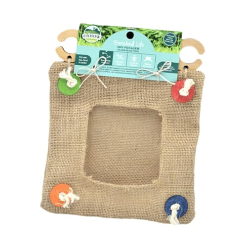 perfk Meerschweinchen -Heu -Bag -Kaninchen -Heu -Feeder mit Haken mit Zubehör mit großer Kapazität Lebensmittelspender für Hamster hängen perfk Meerschweinchen -Heu -Bag -Kaninchen -Heu -Feeder mit Haken mit Zubehör mit großer Kapazität Lebensmittelspender für Hamster hängen von perfk