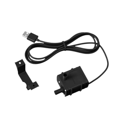 perfk Mini Tauchpumpe 5W Mini Wasserpumpe Aquariumpumpe tragbare Stille für Tischbrunnen Aquarien Fischtankhöhe Hydretroponik, USB 5w perfk Mini Tauchpumpe 5W Mini Wasserpumpe Aquariumpumpe tragbare Stille für Tischbrunnen Aquarien Fischtankhöhe Hydretroponik, USB 5w von perfk