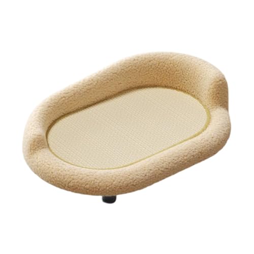 perfk Ovale Katzenkratzer -Lounge Anti -Schlupf Füße Multifunktional 24x15.7x10 Zoll mit erhöhter Kantenmöbel Beschützer Katze Couch, Sisal perfk Ovale Katzenkratzer -Lounge Anti -Schlupf Füße Multifunktional 24x15.7x10 Zoll mit erhöhter Kantenmöbel Beschützer Katze Couch, Sisal von perfk