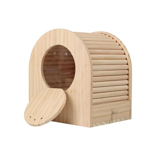 perfk Papageien-Zuchtkasten, Sittich-Nistkasten, Paarungskasten, Brutkasten, Holz, Vogelhaus, Vogelkäfig, Nest für Kanarienvögel perfk Papageien-Zuchtkasten, Sittich-Nistkasten, Paarungskasten, Brutkasten, Holz, Vogelhaus, Vogelkäfig, Nest für Kanarienvögel von perfk