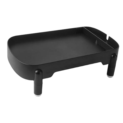 perfk Pet Feeder Ständer Lebensmittelspender Regal Einfaches Design Praktischer Einstellbarer erhöhter Halter für Wasserspender Katzen Hunde Haus Haus, Schwarz perfk Pet Feeder Ständer Lebensmittelspender Regal Einfaches Design Praktischer Einstellbarer erhöhter Halter für Wasserspender Katzen Hunde Haus Haus, Schwarz von perfk