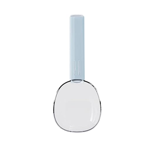 perfk Pet Treat, Hunde messen Tassen Pet Futter Feeder, Werkzeugzubehör Katzenfutter Messlöffel mit Skala, Blau perfk Pet Treat, Hunde messen Tassen Pet Futter Feeder, Werkzeugzubehör Katzenfutter Messlöffel mit Skala, Blau von perfk