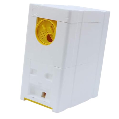 perfk Queen Bee Zuchtbox Biene Supplies leicht zu bedienen Schaumkönigin -Bienenstock für heißen Sommer im späten Herbst auf dem Dach, Gelb perfk Queen Bee Zuchtbox Biene Supplies leicht zu bedienen Schaumkönigin -Bienenstock für heißen Sommer im späten Herbst auf dem Dach, Gelb von perfk