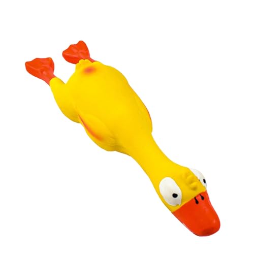 perfk Quietschendes Hundespielzeug, Sound-Ente, Familienspiel, neuartige Strandspiele, lustige Hinterhofspiele, schreiendes Entenspielzeug, perfk Quietschendes Hundespielzeug, Sound-Ente, Familienspiel, neuartige Strandspiele, lustige Hinterhofspiele, schreiendes Entenspielzeug, von perfk