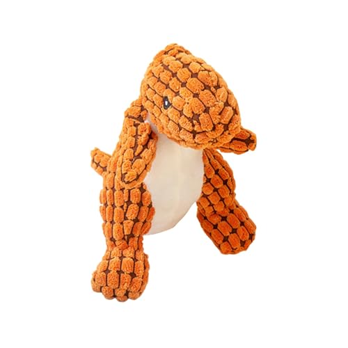perfk Quietschspielzeug für Hunde, Dinosaurierpuppe, quietschendes Hundespielzeug, Haustiertraining, Plüschhunde-Kauspielzeug, Hunde-Kauspielzeug, Orange perfk Quietschspielzeug für Hunde, Dinosaurierpuppe, quietschendes Hundespielzeug, Haustiertraining, Plüschhunde-Kauspielzeug, Hunde-Kauspielzeug, Orange von perfk