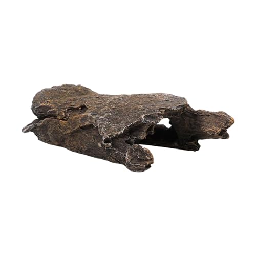 perfk Reptilienversteck, Tankzubehör, Dekor, Landschaftsdekoration, Aquariumdekoration, Schildkröten-Sonnenhöhle für Schildkröten, Betta, l perfk Reptilienversteck, Tankzubehör, Dekor, Landschaftsdekoration, Aquariumdekoration, Schildkröten-Sonnenhöhle für Schildkröten, Betta, l von perfk