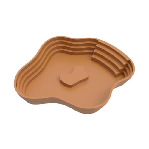 perfk Reptilienwasserbecken Futterstation für Schildkröten mit Rampe, Braun l perfk Reptilienwasserbecken Futterstation für Schildkröten mit Rampe, Braun l von perfk