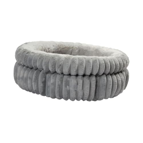 perfk Rundes Hundebett, selbstwärmendes Haustierbett, Herbst-Winter-Innenbereich, weiche Haustier-Schlafmatte, Haustier-Katzennest für Kätzchen, Grau 50cmx50cmx18cm perfk Rundes Hundebett, selbstwärmendes Haustierbett, Herbst-Winter-Innenbereich, weiche Haustier-Schlafmatte, Haustier-Katzennest für Kätzchen, Grau 50cmx50cmx18cm von perfk