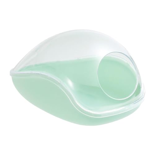 perfk Sandbadbehälter für Hamster, Badeschüssel für Kleintiere, Badehaus, Sandbehälter zum Graben, Chinchilla-Badebox für Igel, GrÜn perfk Sandbadbehälter für Hamster, Badeschüssel für Kleintiere, Badehaus, Sandbehälter zum Graben, Chinchilla-Badebox für Igel, GrÜn von perfk