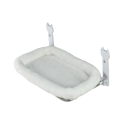 perfk Saugnapf Katzenhängematte Hängenest Weiches Plüsch Erhöhtes Bequemes Spielen Elegantes Haustierbett Fensterbank Katzenbett für Kätzchen, 30x52cm perfk Saugnapf Katzenhängematte Hängenest Weiches Plüsch Erhöhtes Bequemes Spielen Elegantes Haustierbett Fensterbank Katzenbett für Kätzchen, 30x52cm von perfk