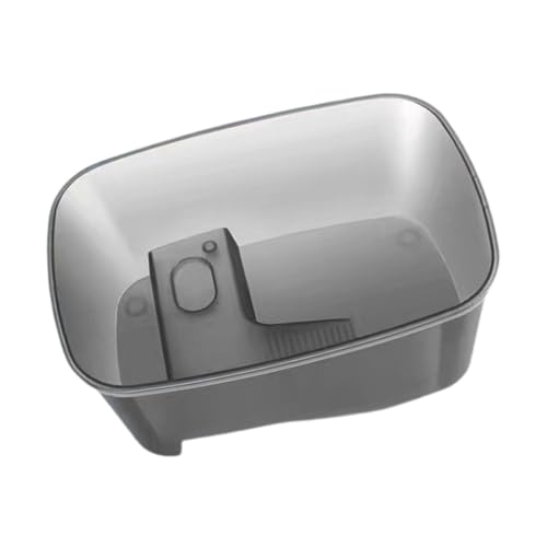 perfk Schildkrötenbadewanne mit Sonnenrampe, Schildkröten-Backplattform, Reptilienbecken, Futterfütterungsbox für Froschschildkröten und kleine Reptilien, Es ist grau perfk Schildkrötenbadewanne mit Sonnenrampe, Schildkröten-Backplattform, Reptilienbecken, Futterfütterungsbox für Froschschildkröten und kleine Reptilien, Es ist grau von perfk