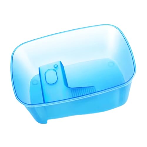 perfk Schildkrötenbadewanne mit Sonnenrampe, Schildkröten-Backplattform, Reptilienbecken, Futterfütterungsbox für Froschschildkröten und kleine Reptilien, L blau perfk Schildkrötenbadewanne mit Sonnenrampe, Schildkröten-Backplattform, Reptilienbecken, Futterfütterungsbox für Froschschildkröten und kleine Reptilien, L blau von perfk