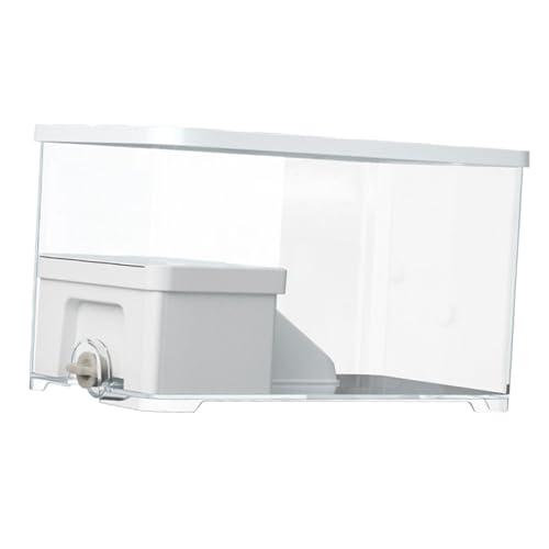 perfk Schildkrötenbecken Schildkrötenhabitat Ruheplatz mit Ruheplattform Kletter-Schlupfbereich Box Schildkrötengehege Starter Reptilienhabitat, mit von perfk