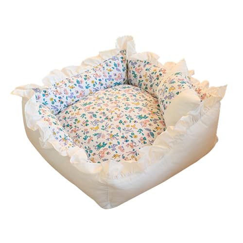 perfk Schlafbett für Haustiere, warmes Hundebett mit Kissen, Katzenbett, Haustier-Schlafmatratze für Katzen, Welpen, Hunde, Kätzchen, Deer L perfk Schlafbett für Haustiere, warmes Hundebett mit Kissen, Katzenbett, Haustier-Schlafmatratze für Katzen, Welpen, Hunde, Kätzchen, Deer L von perfk