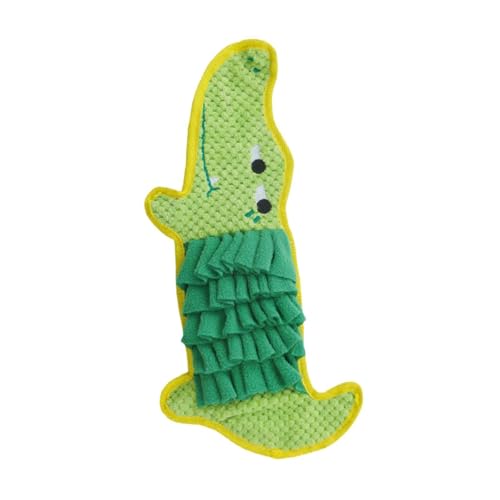 perfk Schnupfenmatte für Hunde Schnüffeln für Futterfähigkeiten Fleece Hunde Puzzle Spielzeugnasenfütterungsmatte für Hamster, Krokodil perfk Schnupfenmatte für Hunde Schnüffeln für Futterfähigkeiten Fleece Hunde Puzzle Spielzeugnasenfütterungsmatte für Hamster, Krokodil von perfk