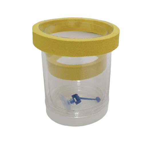 perfk Schwimmende Fischzüchtung Isolation Box, Aquarium Hatchery Accessoire, Inkubationsbox Aquariumzüchter für Guppy Betta Betta, S von perfk