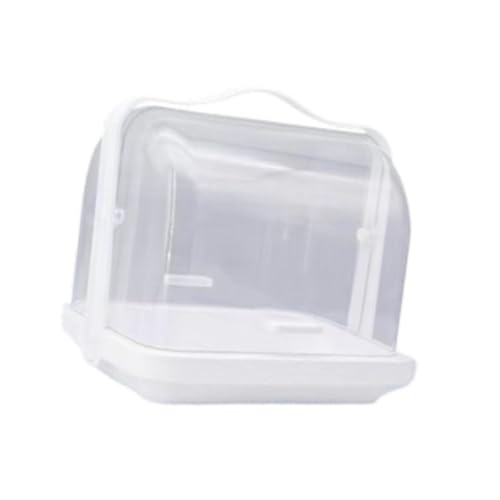 perfk Seidenwürfel -Zuchtbox, Reptilien -Fütterungsbox, transparente atmungsaktive Beobachtungskabine, Habitat Cage Kleiner Tierzüchtung Gehäuse von perfk