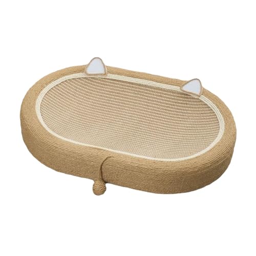 perfk Sisal-Kratzbrett, Katzenkratzbett, Lounge, rutschfeste Katzenkratzunterlage, Lounge-Bett, Kratzpad für spielende Hauskatzen perfk Sisal-Kratzbrett, Katzenkratzbett, Lounge, rutschfeste Katzenkratzunterlage, Lounge-Bett, Kratzpad für spielende Hauskatzen von perfk