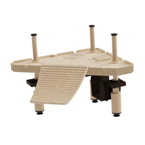 perfk Sonnenplattform für Schildkröten, Ruheterrasse für Reptilien, einfache Kletterfläche, Robustes, dekoratives, multifunktionales Ornament, M perfk Sonnenplattform für Schildkröten, Ruheterrasse für Reptilien, einfache Kletterfläche, Robustes, dekoratives, multifunktionales Ornament, M von perfk