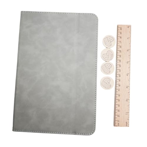 perfk Strickmusterhalter Chart Keeper Progress Keeper Ersatzlieferungen für Anfänger für Liebhaber Kreuzstiche zusammenklappen, Grau von perfk