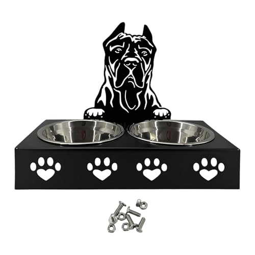 perfk Süße Haustier -Feeder -Schüssel, erhöhter Welpenfuttermittel, Welpenwasserständer Haustierhundschale für Katzen, Welpe, B von perfk