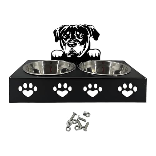 perfk Süße Haustier -Feeder -Schüssel, erhöhter Welpenfuttermittel, Welpenwasserständer Haustierhundschale für Katzen, Welpe, C von perfk