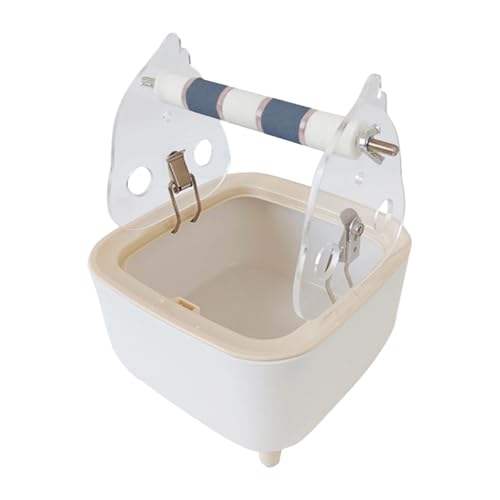 perfk Toilettenständer für Papageientraining, Fixpunkt, Ausscheidungsstange, Tiere, Schnabelschleifen mit Abfalleimer, kleine Vogelstange für Kakadus, Grau perfk Toilettenständer für Papageientraining, Fixpunkt, Ausscheidungsstange, Tiere, Schnabelschleifen mit Abfalleimer, kleine Vogelstange für Kakadus, Grau von perfk