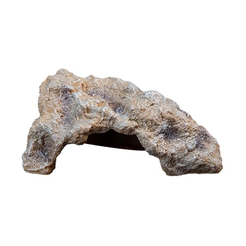 perfk Versteckhöhle für Reptilien, tragbares Kunsthandwerk, Landschaftsbau, Aquarium, Versteck, Fischbehälter-Dekoration für Aquarium, Schreibtisch, Zuhause, 28 cm X 18 cm X 11.5 perfk Versteckhöhle für Reptilien, tragbares Kunsthandwerk, Landschaftsbau, Aquarium, Versteck, Fischbehälter-Dekoration für Aquarium, Schreibtisch, Zuhause, 28 cm X 18 cm X 11.5 von perfk