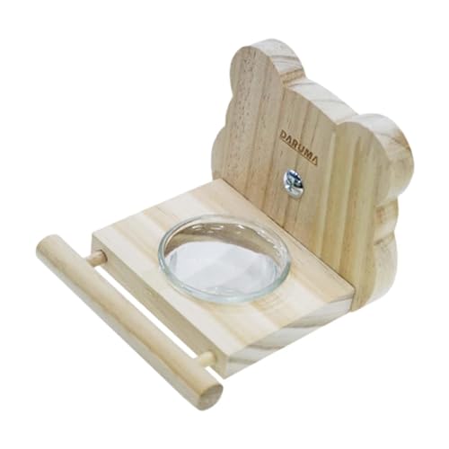 perfk Vogelfütterungsteile Tassen, Vogelfutter -Tasse Wasserspender, Holzbarschständer Käfig Wasserfuttergericht, für Selittel -Papageien Lovebirds, 12cmx9.5cm perfk Vogelfütterungsteile Tassen, Vogelfutter -Tasse Wasserspender, Holzbarschständer Käfig Wasserfuttergericht, für Selittel -Papageien Lovebirds, 12cmx9.5cm von perfk