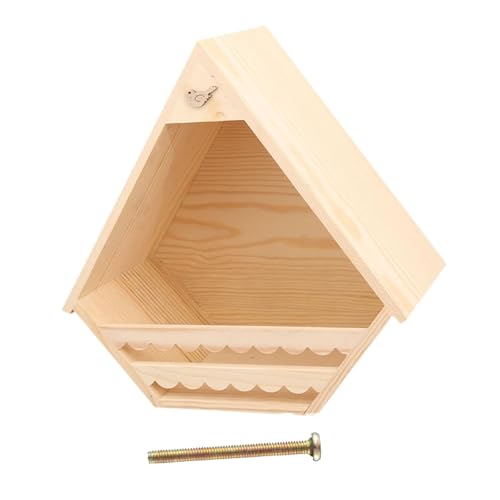 perfk Vogelhaus zum Aufhängen, Vogelhaus aus, dekorative Belüftung, Vogelbox für den Außenbereich, für, Hof, Terrasse, Hinterhof, Style B perfk Vogelhaus zum Aufhängen, Vogelhaus aus, dekorative Belüftung, Vogelbox für den Außenbereich, für, Hof, Terrasse, Hinterhof, Style B von perfk