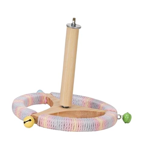 perfk Vogelperch Ständer Spielzeug Vogel rotatierende Barsch, interaktives Vogelkäfigzubehör ros, Bunt perfk Vogelperch Ständer Spielzeug Vogel rotatierende Barsch, interaktives Vogelkäfigzubehör ros, Bunt von perfk