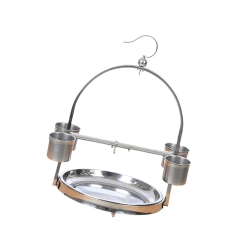perfk Vogelsitzstange, Spielständer, Vogelständer, Gestell, Aktivitätsspielzeug, Vogelkäfig, Vogelständer, Tischplatte für Aras, Finken, Sittiche, Conures, 32 X 50 cm perfk Vogelsitzstange, Spielständer, Vogelständer, Gestell, Aktivitätsspielzeug, Vogelkäfig, Vogelständer, Tischplatte für Aras, Finken, Sittiche, Conures, 32 X 50 cm von perfk