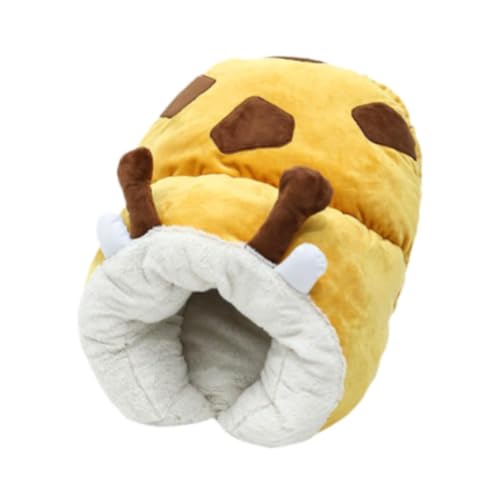perfk Warmes Haustierbett für den Winter, Katzenbett, rutschfest, rutschfeste Unterseite, Plüsch, Höhle für Katzen, weiches, warmes Haus für den, Giraffe perfk Warmes Haustierbett für den Winter, Katzenbett, rutschfest, rutschfeste Unterseite, Plüsch, Höhle für Katzen, weiches, warmes Haus für den, Giraffe von perfk