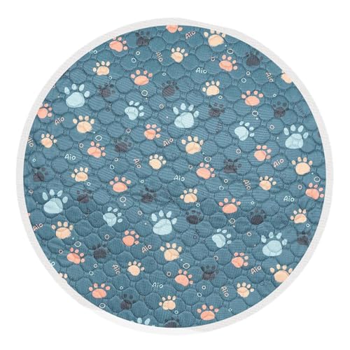 perfk Waschbare Hunde-PIPI-Unterlage, rutschfest, Gute Saugfähigkeit, Haustierbedarf, Hundebedarf, Kisteneinlage, Haustier-Trainingsunterlage, Hundematte, Blau perfk Waschbare Hunde-PIPI-Unterlage, rutschfest, Gute Saugfähigkeit, Haustierbedarf, Hundebedarf, Kisteneinlage, Haustier-Trainingsunterlage, Hundematte, Blau von perfk