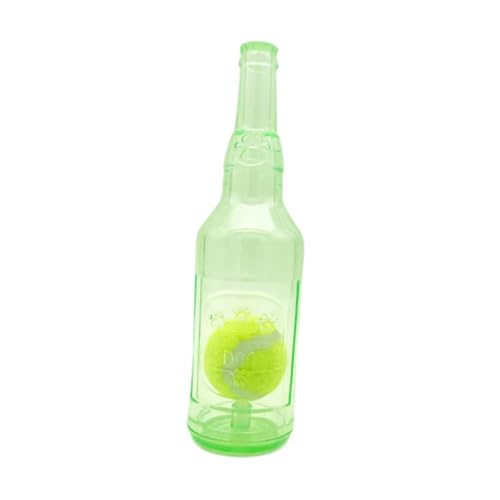 perfk Wasserflasche, Hundespielzeug für Aggressive Kauer, inklusive, süßes quietschendes Hundespielzeug, quietschendes Hundespielzeug für den, GrÜn, L perfk Wasserflasche, Hundespielzeug für Aggressive Kauer, inklusive, süßes quietschendes Hundespielzeug, quietschendes Hundespielzeug für den, GrÜn, L von perfk