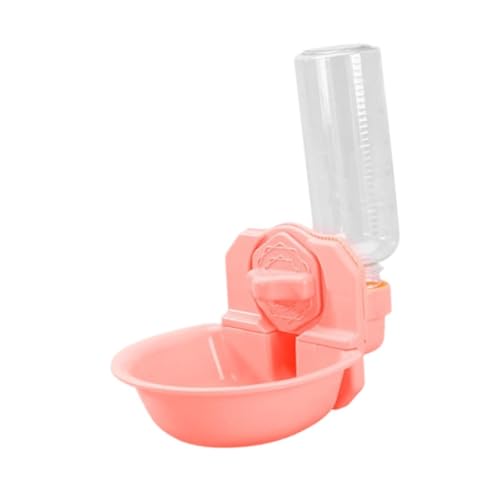 perfk Wasserflasche für Haustiere, Trinkbrunnen, Futternapf für Hunde und Katzen mit Wasserspender, Haustierbedarf, automatischer Spender, Wasserspender, 750 Ml perfk Wasserflasche für Haustiere, Trinkbrunnen, Futternapf für Hunde und Katzen mit Wasserspender, Haustierbedarf, automatischer Spender, Wasserspender, 750 Ml von perfk