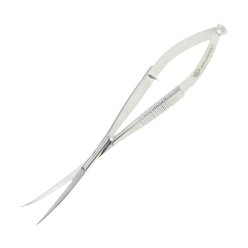 perfk Wasserpflanzenschere Ergonomischer Griff Edelstahl Feder Feder Aquariumschere Federscherschneidschneidmittel Schneidwerkzeug von perfk