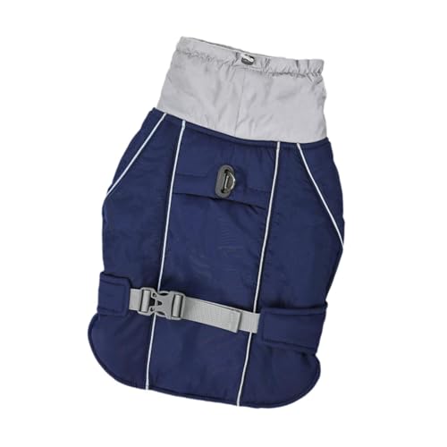 perfk Winter-Haustier-Hundemantel, Hundebrust, atmungsaktiv, ärmellos, multifunktional, wasserdicht, bequem, Hundeweste, Hundejacke, Blau perfk Winter-Haustier-Hundemantel, Hundebrust, atmungsaktiv, ärmellos, multifunktional, wasserdicht, bequem, Hundeweste, Hundejacke, Blau von perfk
