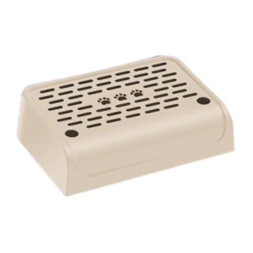 perfk für Katzentoilette Katzentoilette mit Pedalen, Katzentoiletten-Auffangbox für das Schlafzimmer Kleiner und älterer Katzen, Khaki perfk für Katzentoilette Katzentoilette mit Pedalen, Katzentoiletten-Auffangbox für das Schlafzimmer Kleiner und älterer Katzen, Khaki von perfk