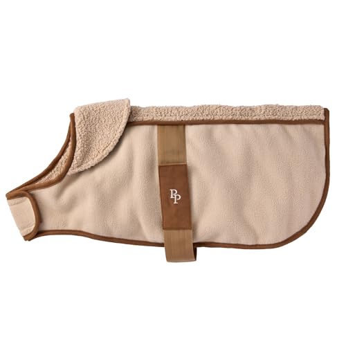 Pet Passion Aspen - The Cozy Sherpa-Pullover für kleine, mittelgroße und große Hunde, veganes Sherpa-Fellimitat, Größe XL (25-36 kg) von pet passion