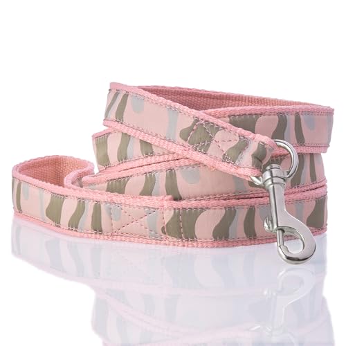 Pet Passion Hundeleine aus recyceltem Band, 2,1 m, für alle Hunderassen, Camo-Pink, Einheitsgröße Pet Passion Hundeleine aus recyceltem Band, 2,1 m, für alle Hunderassen, Camo-Pink, Einheitsgröße von pet passion