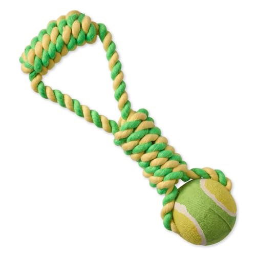 Pet Passion Hundespielzeug aus Bio-Baumwolle, zum Ziehen und Kauen für alle Hunderassen, Gelb, Einheitsgröße Pet Passion Hundespielzeug aus Bio-Baumwolle, zum Ziehen und Kauen für alle Hunderassen, Gelb, Einheitsgröße von pet passion