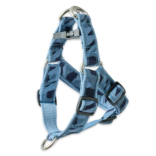Pet Passion REMY The Recycled Ribbon Harness Navy Camo, Large Pet Passion REMY The Recycled Ribbon Harness Navy Camo, Large von pet passion