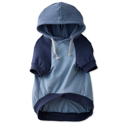 Pet Passion Rocky Hundemantel mit Kapuze für kleine, mittelgroße und große Hunde, 100% Bio-Baumwolle, Marineblau, Größe XXS Pet Passion Rocky Hundemantel mit Kapuze für kleine, mittelgroße und große Hunde, 100% Bio-Baumwolle, Marineblau, Größe XXS von pet passion